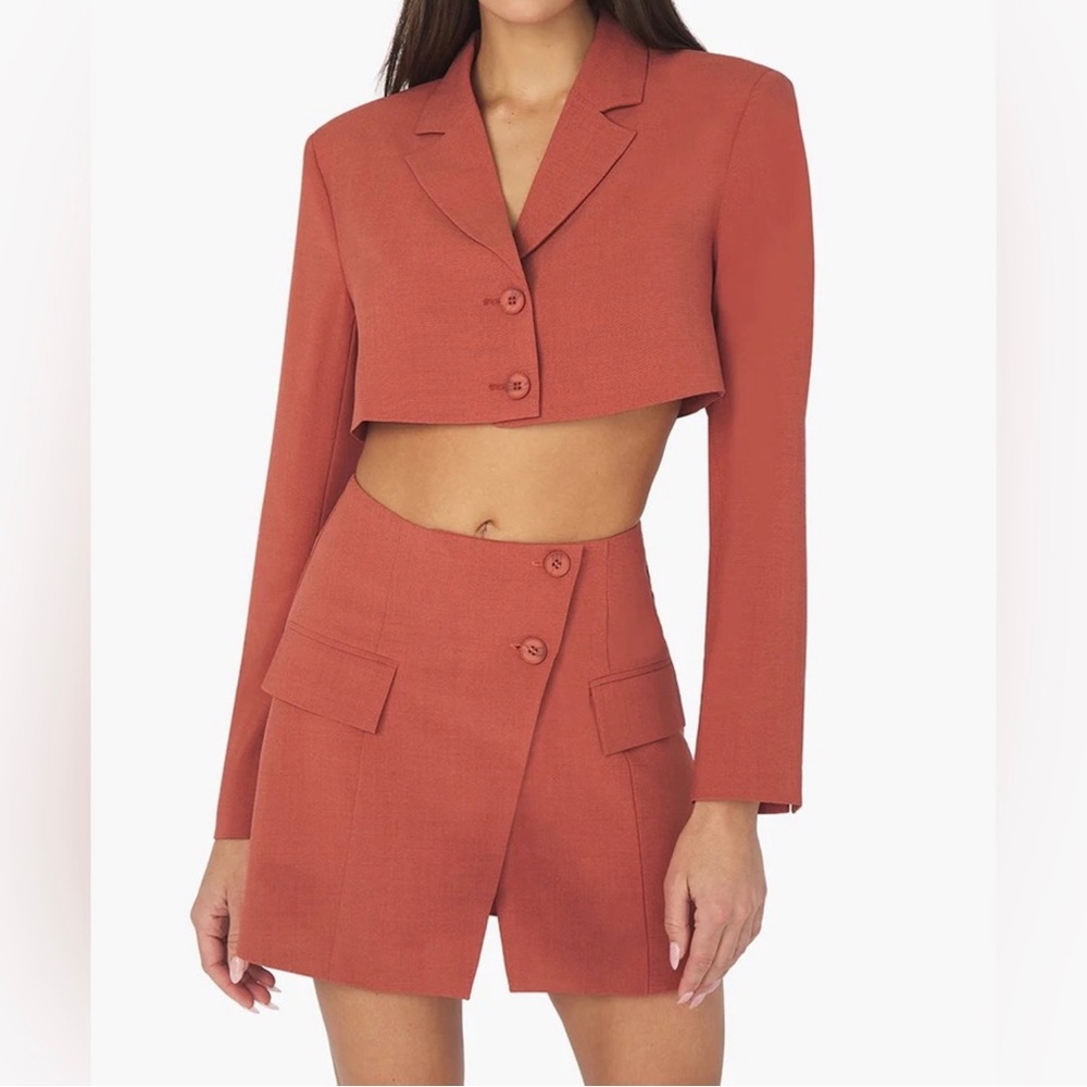 NEW WEWOREWHAT BLAZER MINI SKIRT - Picture 8 of 8